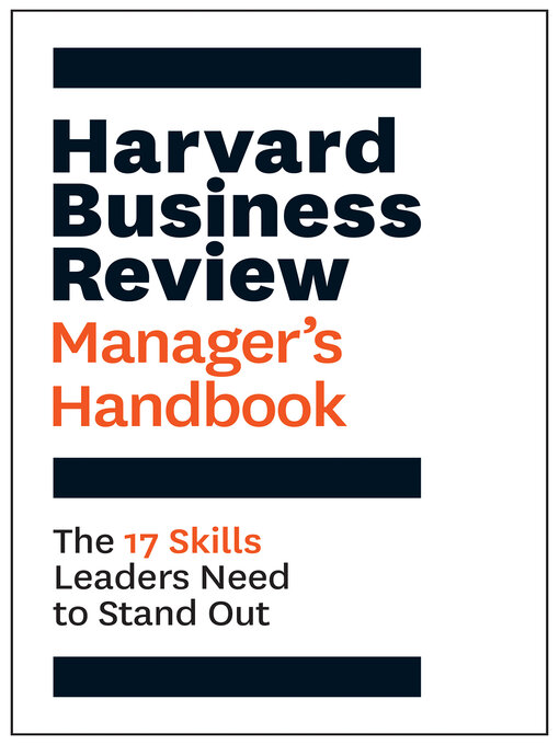 Cover image for Harvard Business Review Manager's Handbook